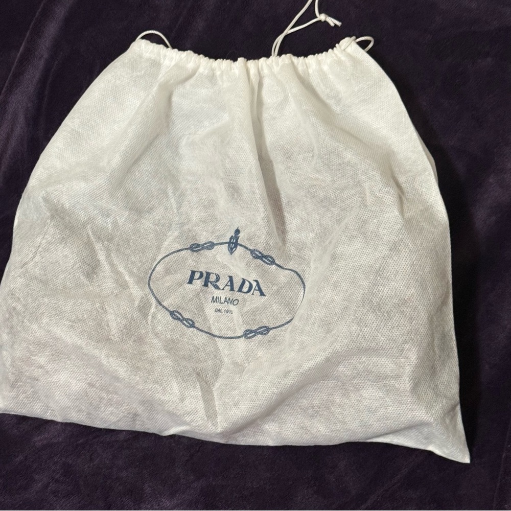 💎AUTHENTIC PRADA  (RARE ) BURGUNDY ROBOT NYLON TOTE BAG💎 - Picture 15 of 16